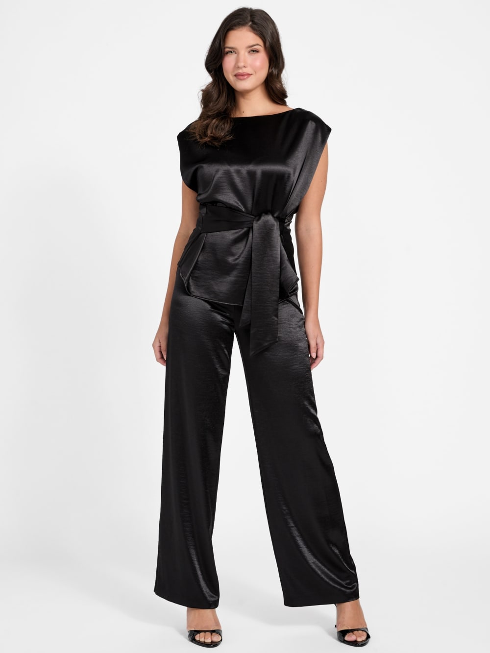 Satin wide leg pants - Guess