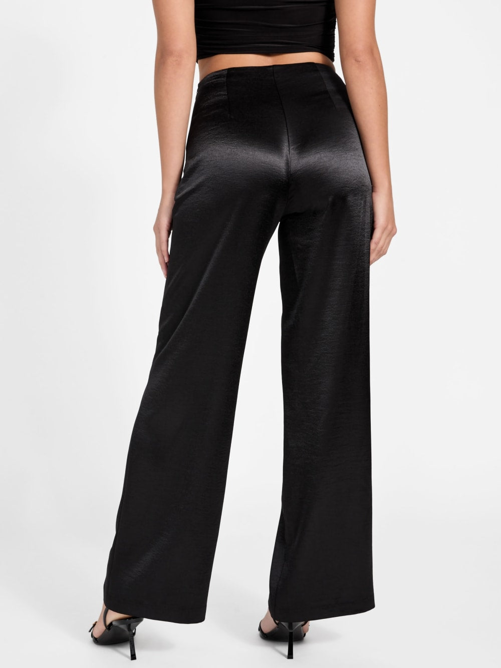 Satin wide leg pants - Guess