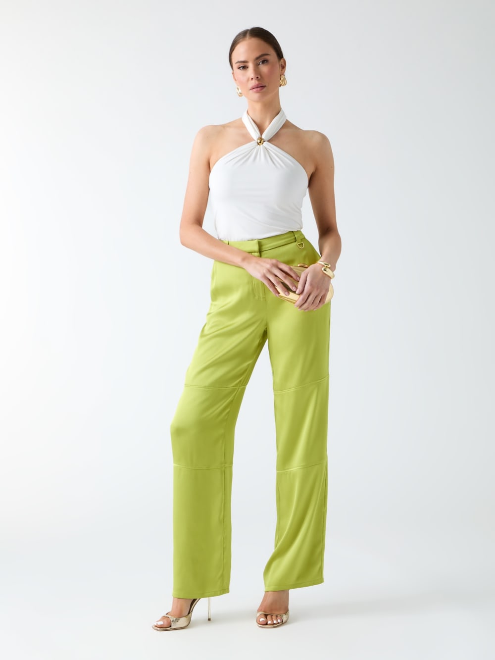 Eva Satin Pant - Guess