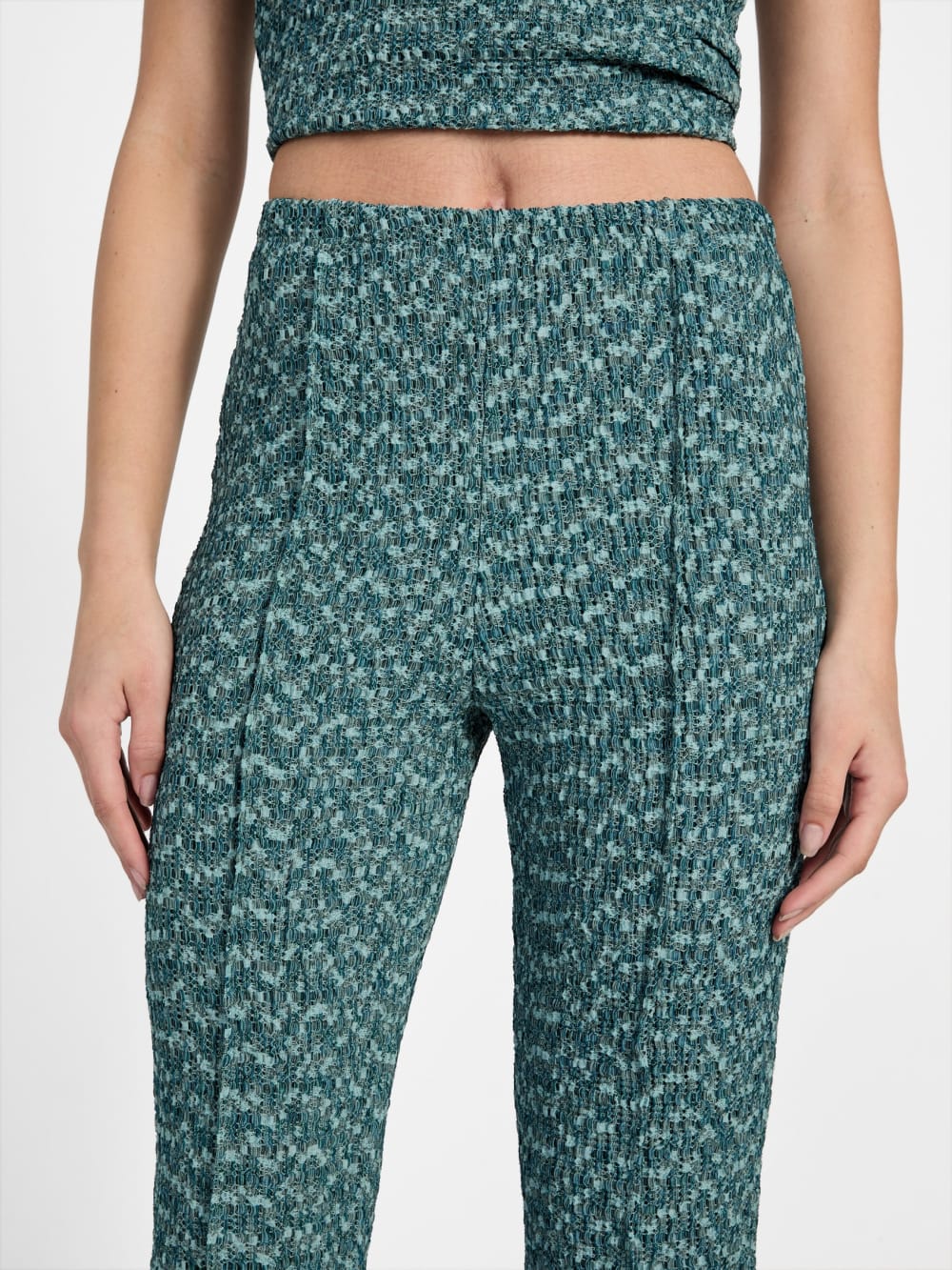 Eco Naleny Textured Pants - Guess
