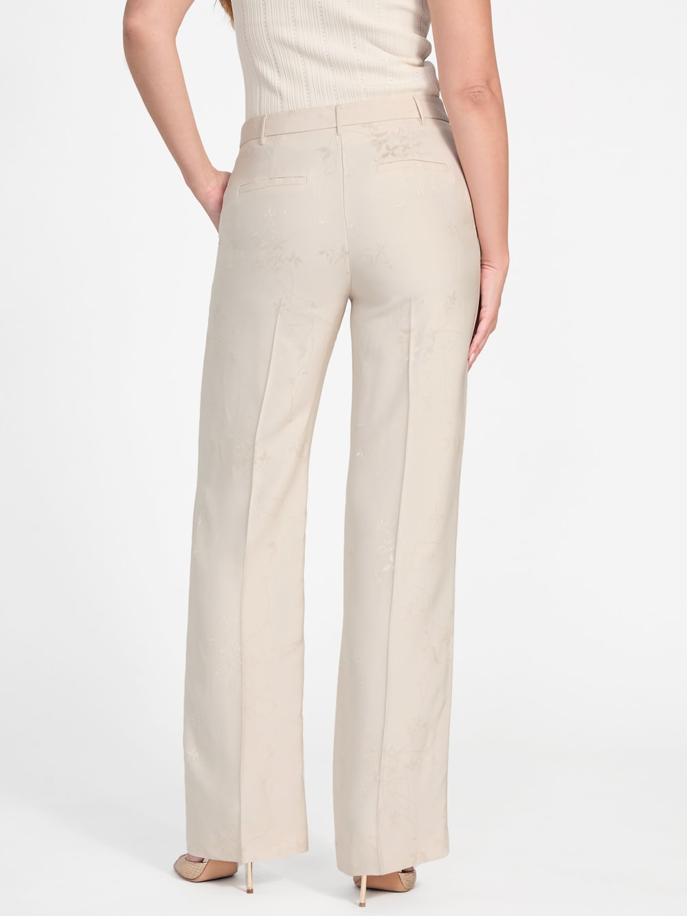 Whitney Floral Straight Pant - Guess