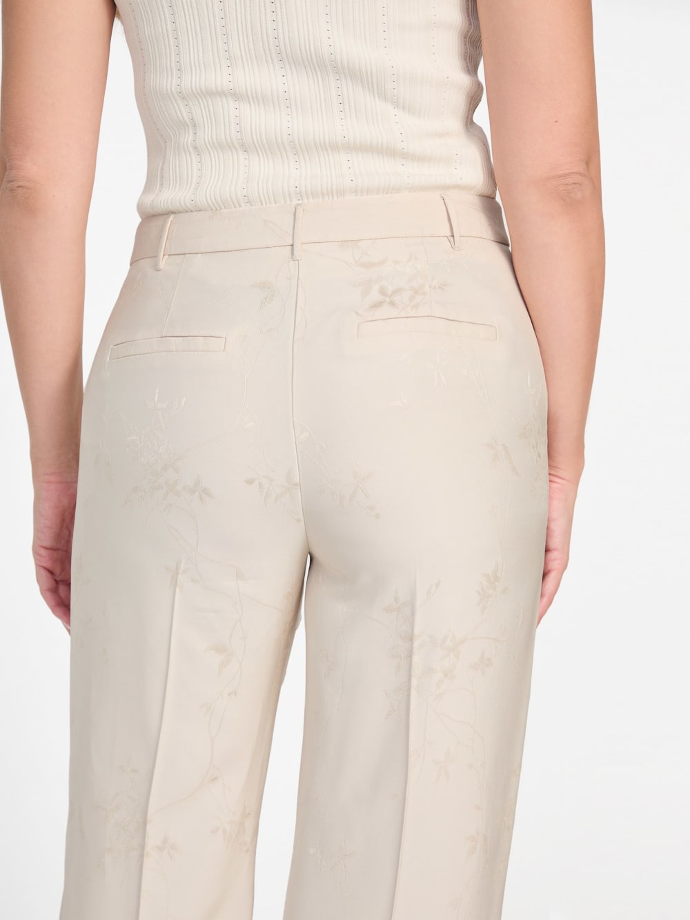 Whitney Floral Straight Pant - Guess