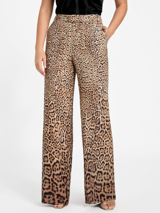 Amy Printed Satin Pant - Guess