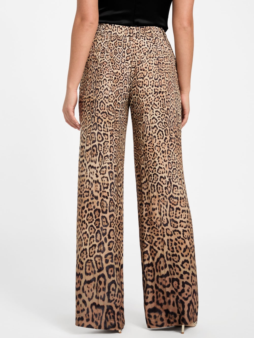 Amy Printed Satin Pant - Guess