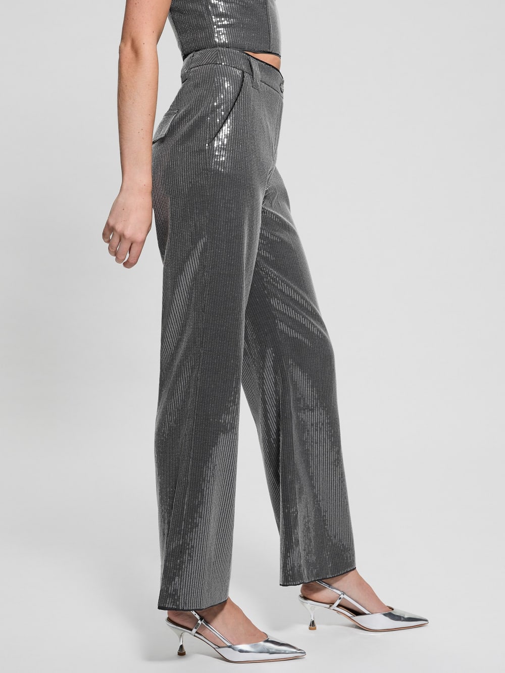 Cassia Sequin Pants - Guess