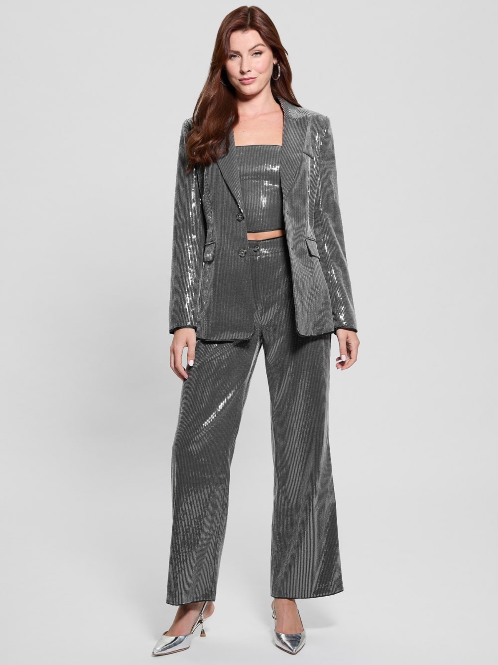 Cassia Sequin Pants - Guess