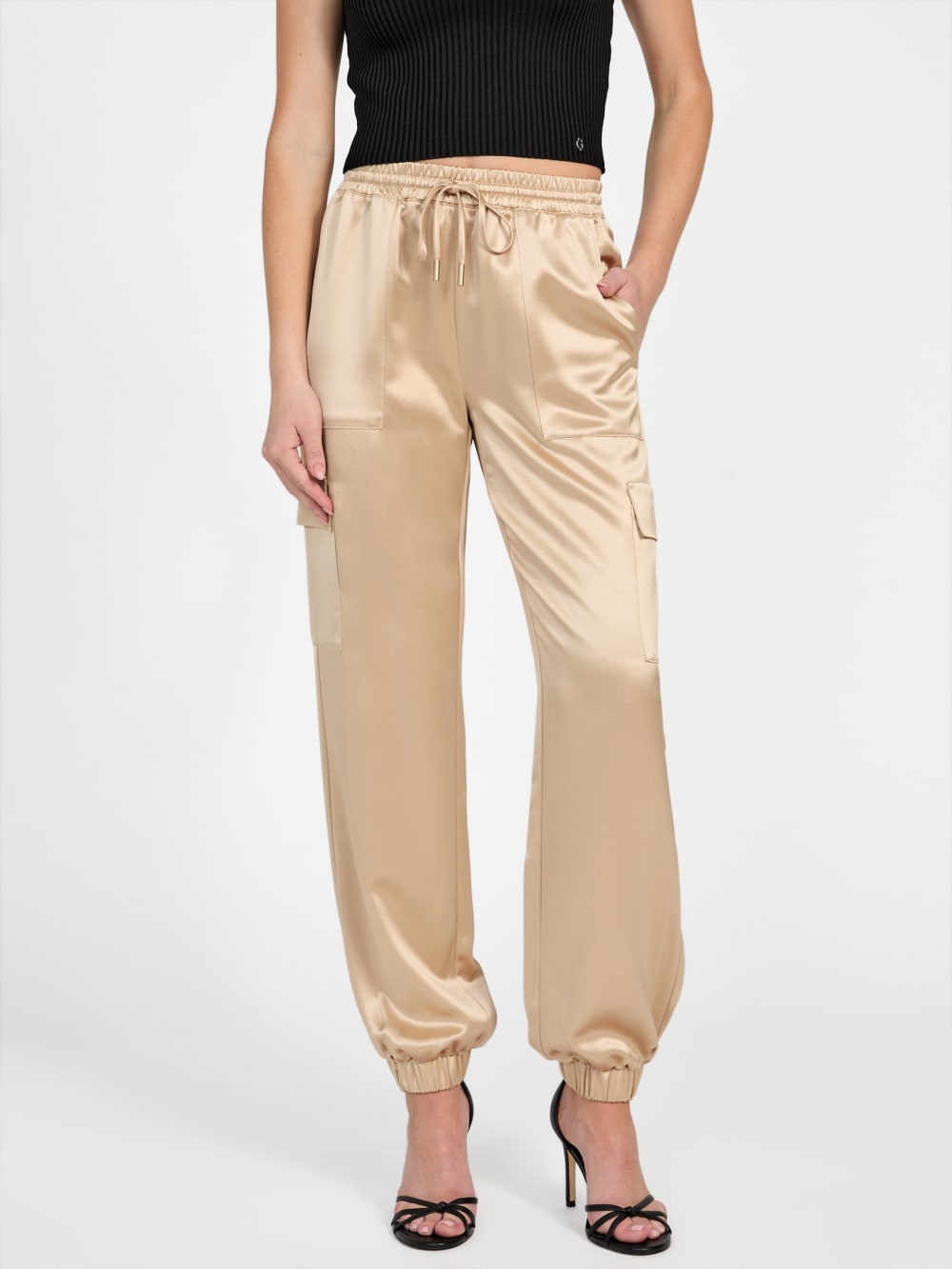 Slim fit cargo joggers - Guess