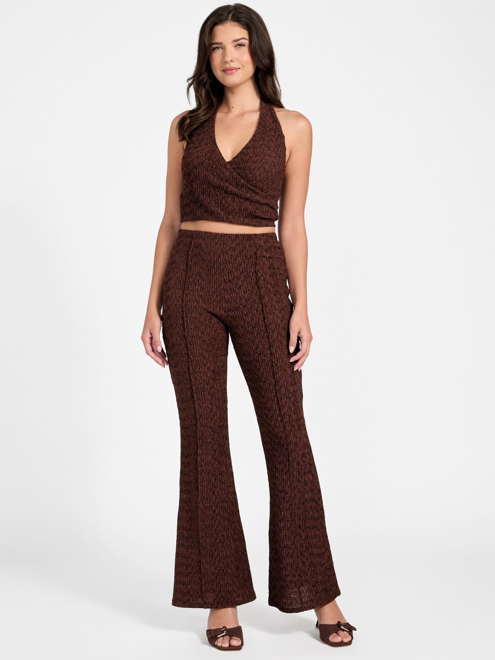 Eco Naleny Textured Pants - Guess