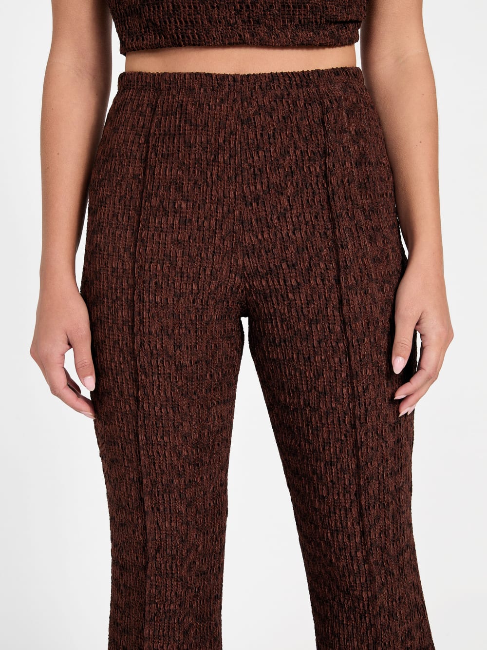 Eco Naleny Textured Pants - Guess