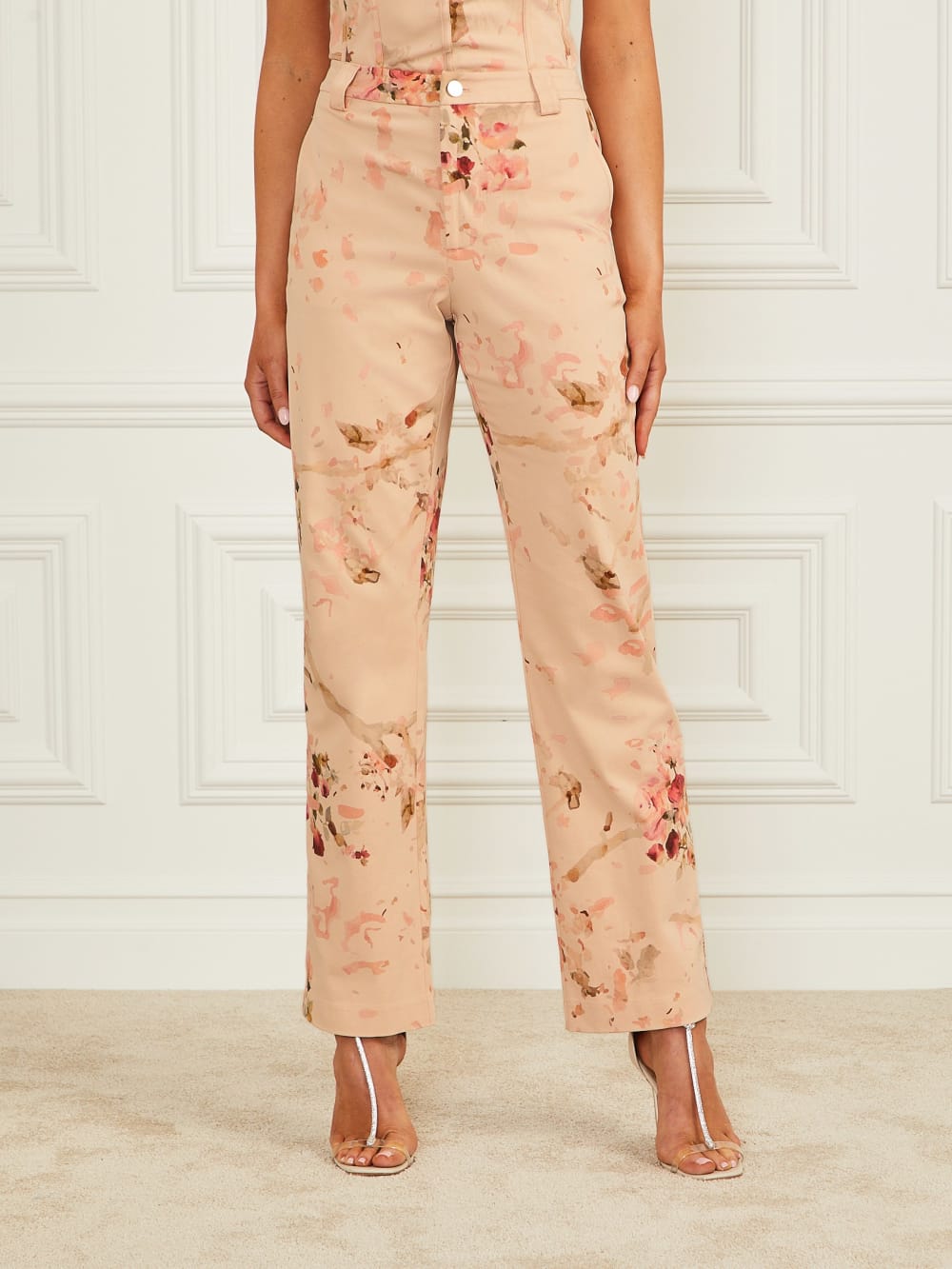 Glam de Fleur Printed Pant - Guess