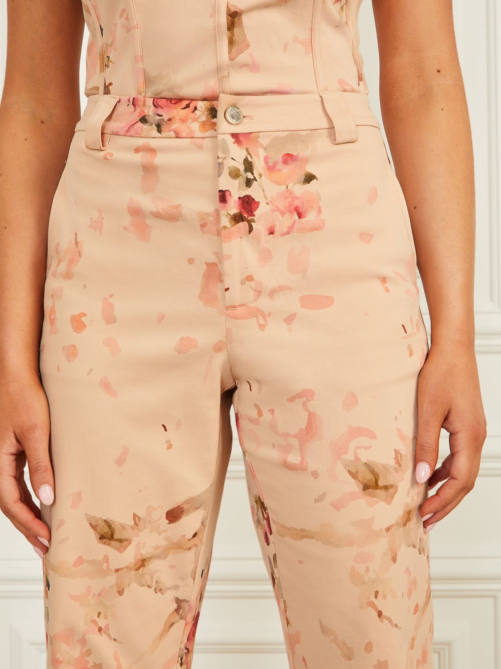 Glam de Fleur Printed Pant - Guess