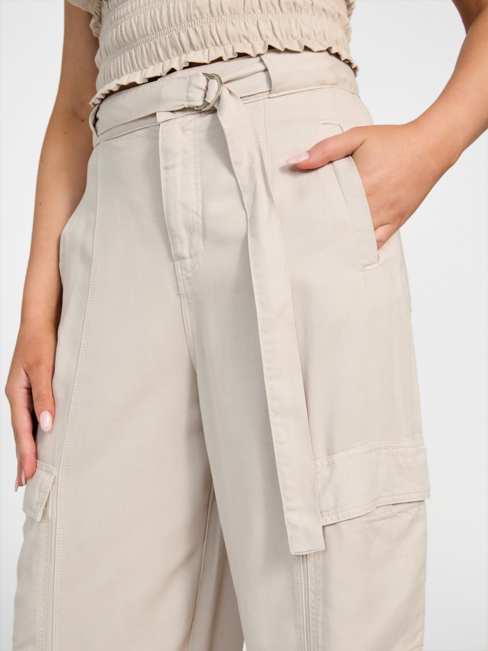 Eco Agatha Cargo Pants - Guess