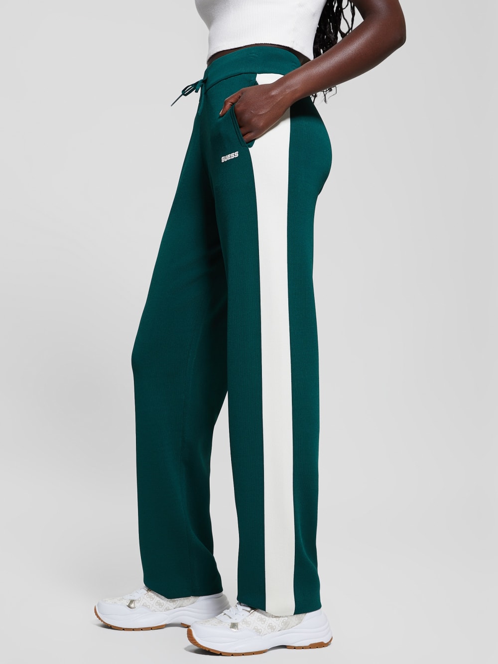 Michela Stripe Sweater Pants - Guess
