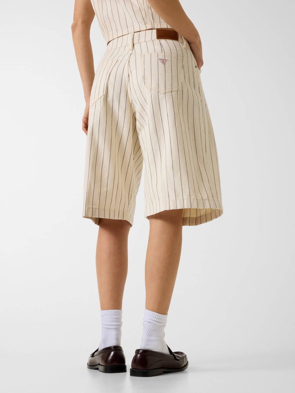 Bermuda striped shorts - Guess