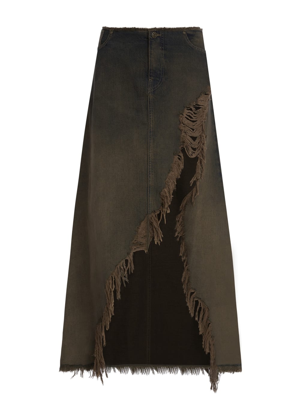 open front denim skirt - Guess