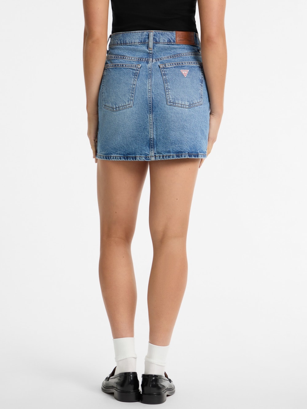 Denim Mini Skirt - Guess