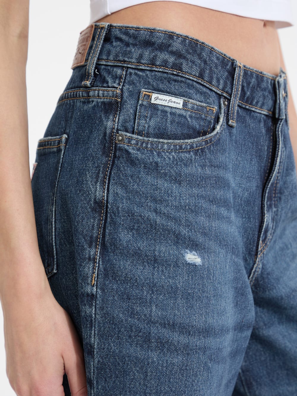 Baggy Denim Shorts - Guess