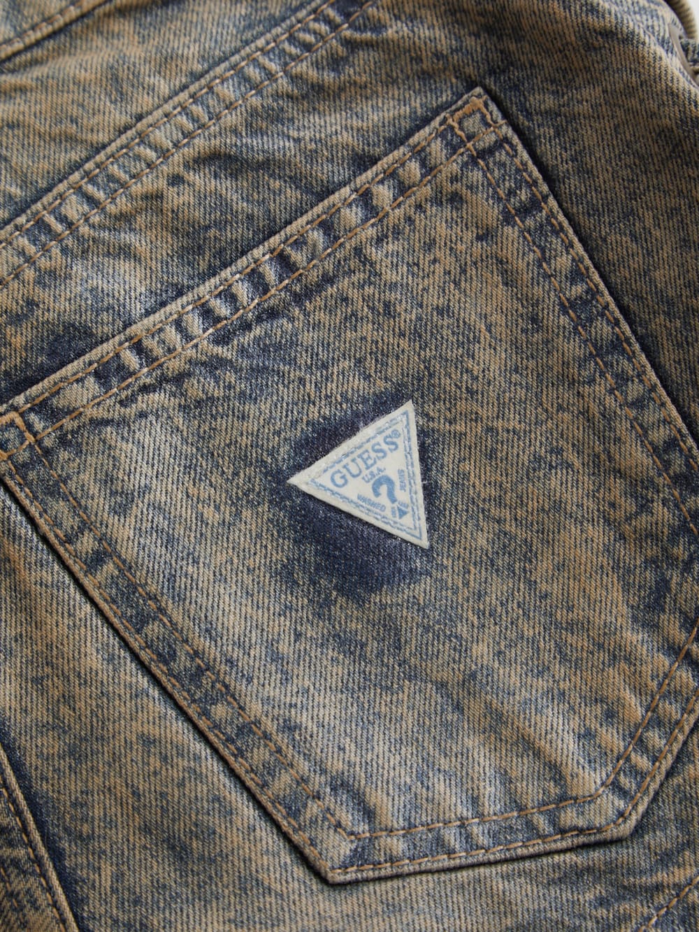 coated mini denim shorts - Guess