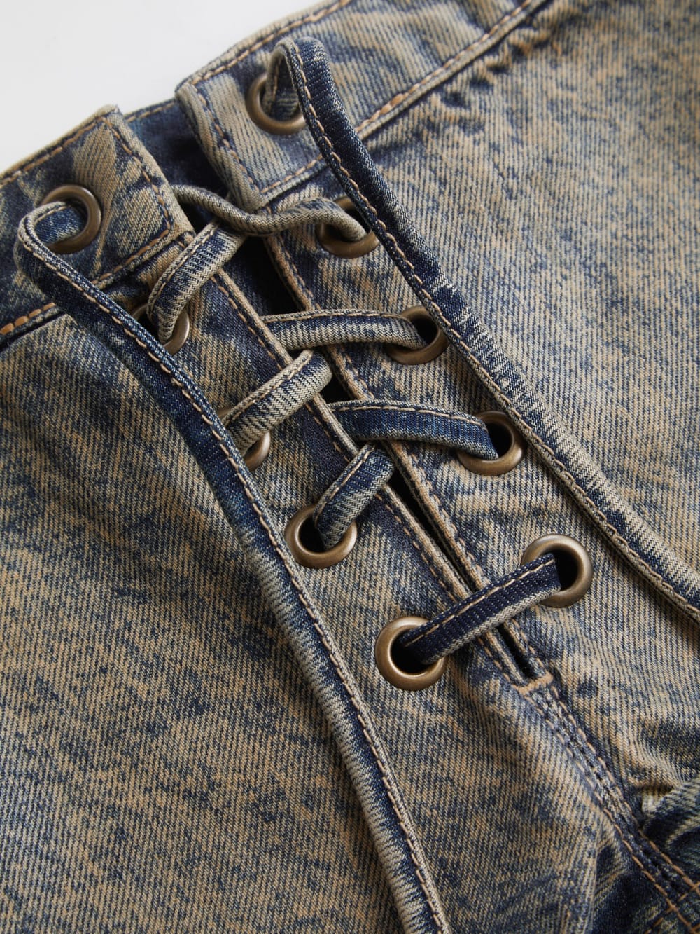 coated mini denim shorts - Guess