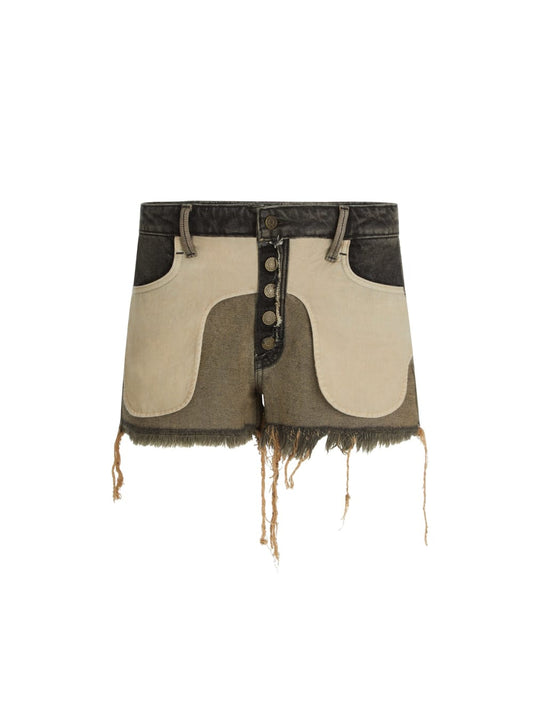reverse denim short - Guess