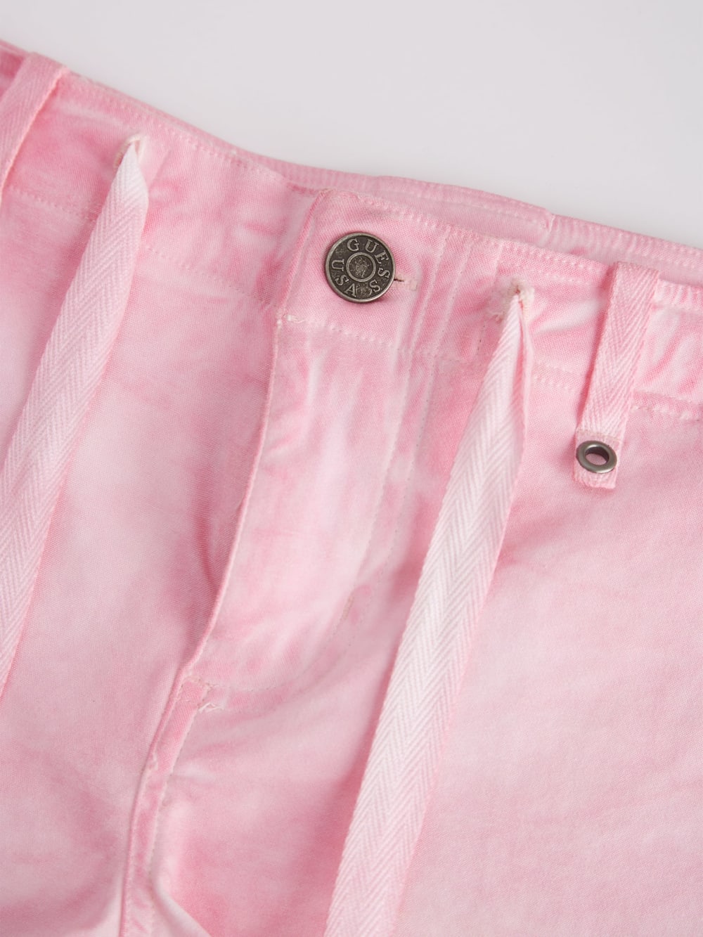 Washed Canvas Shorts - Guess