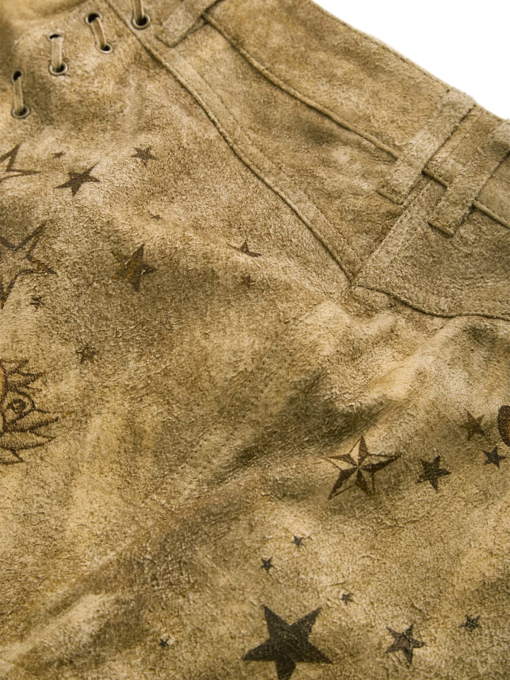 printed suede skirt - Guess