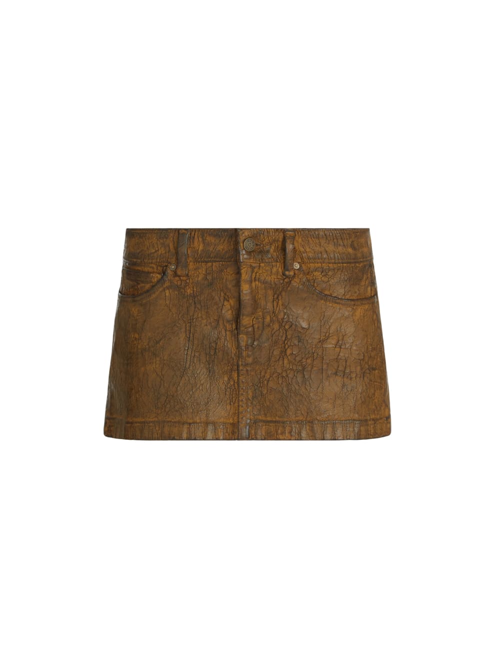 crackle denim skirt - Guess