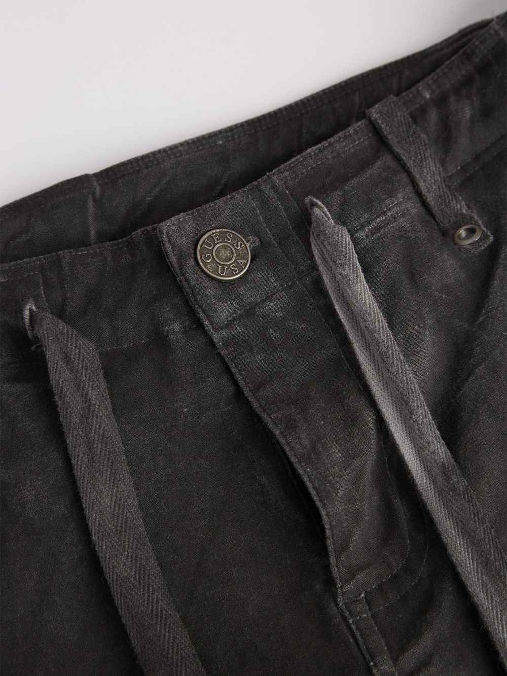 Washed Canvas Shorts - Guess
