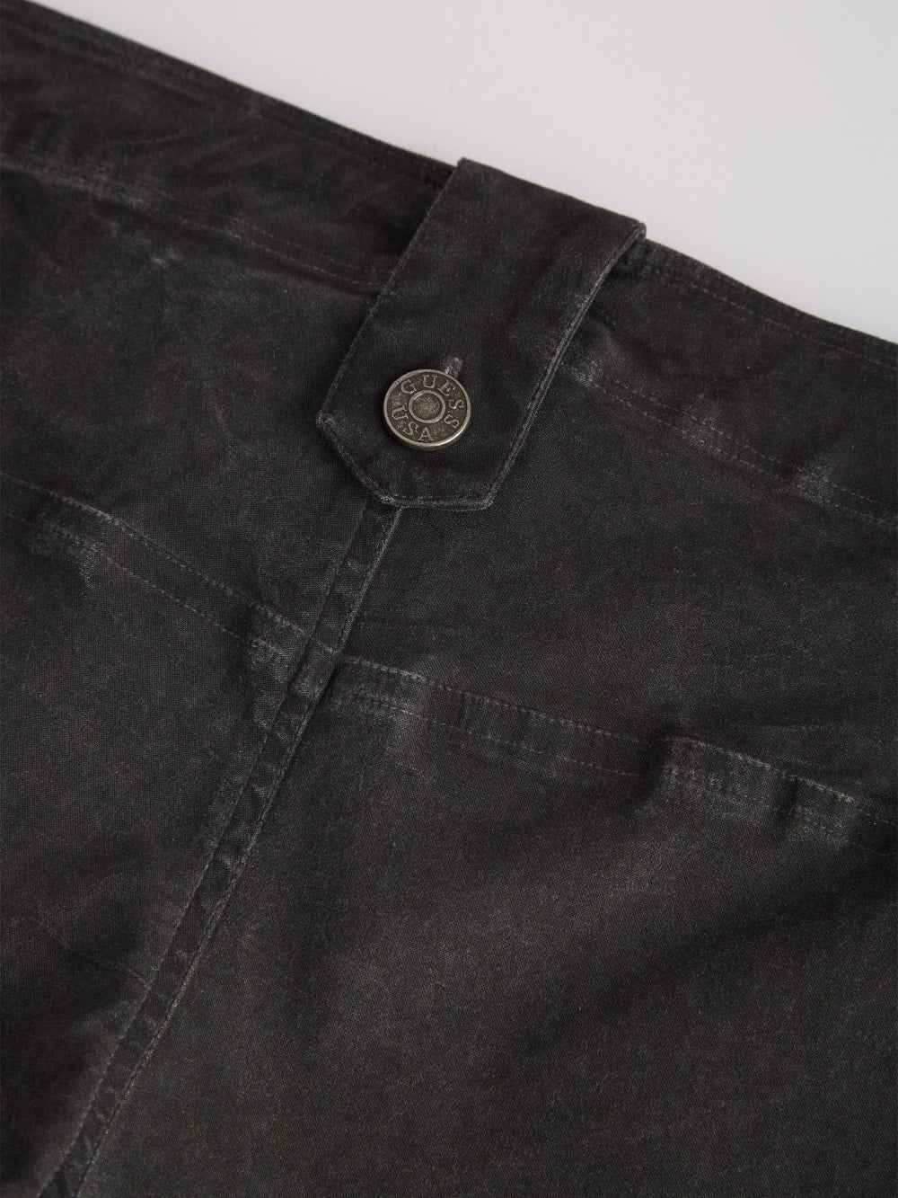 Washed Canvas Shorts - Guess