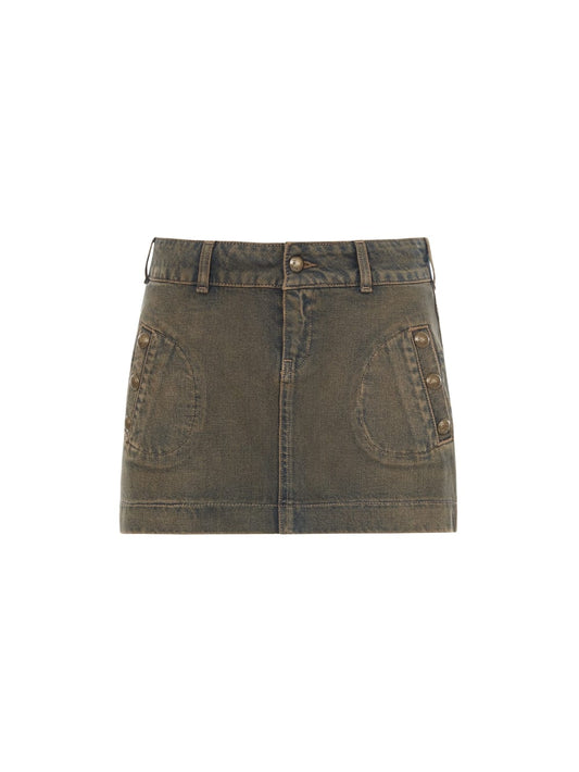 denim mini skirt - Guess