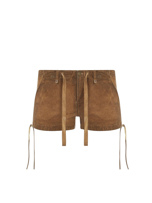 Washed Canvas Shorts - Guess