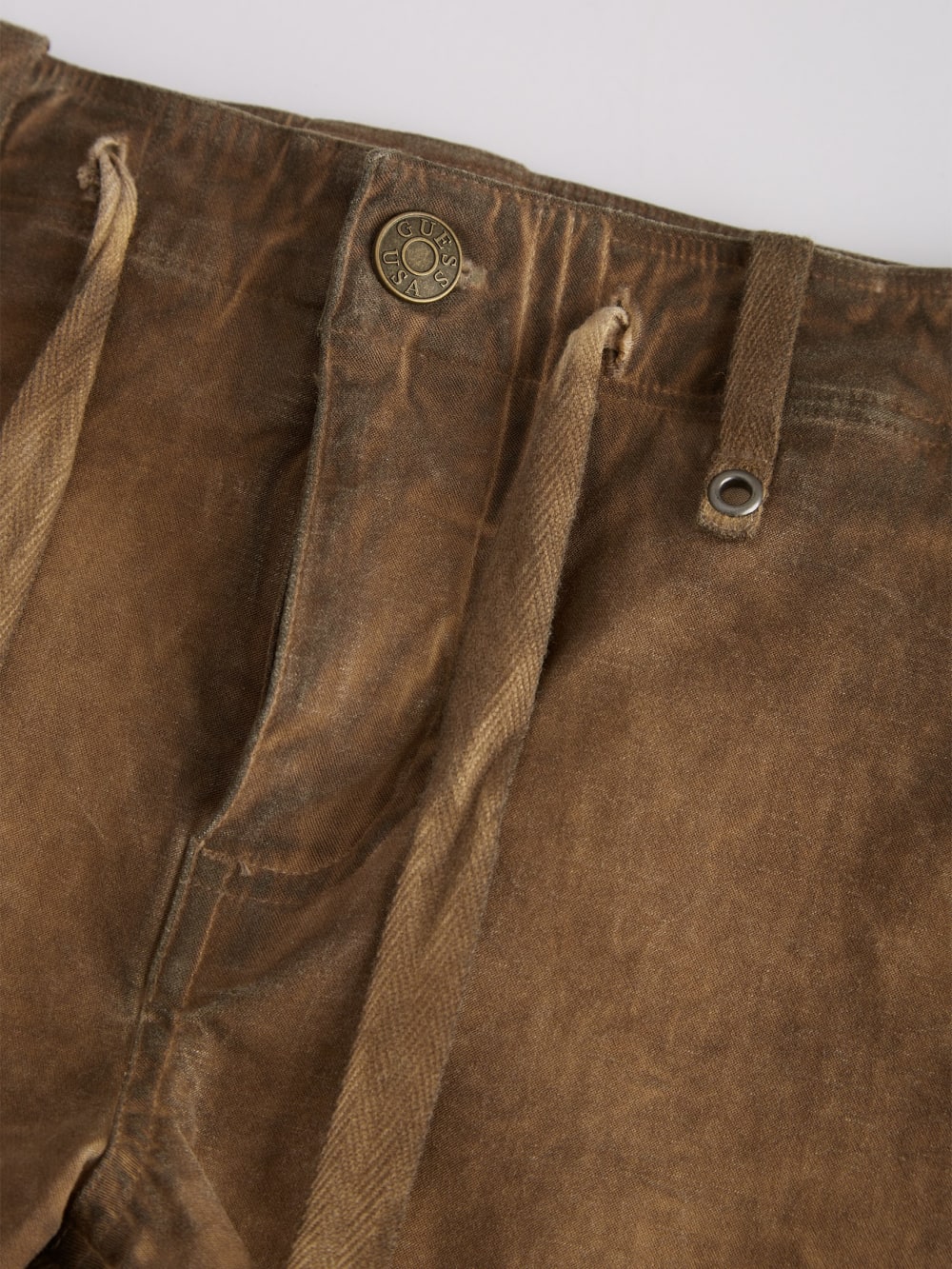 Washed Canvas Shorts - Guess