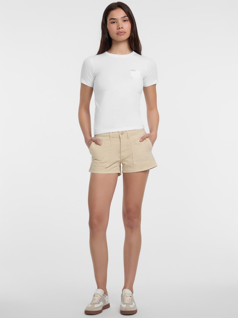 Denim Utility Shorts - Guess