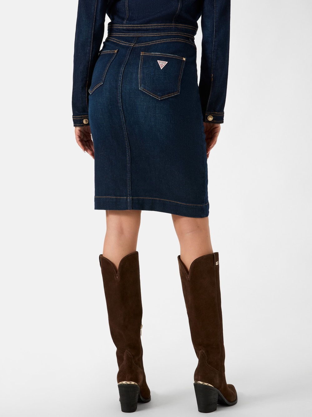 Denim midi skirt - Guess