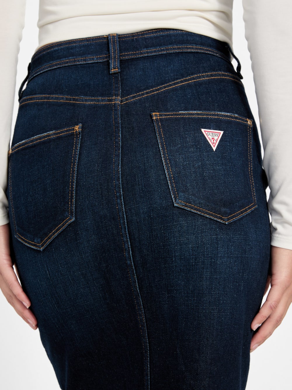 Denim midi skirt - Guess