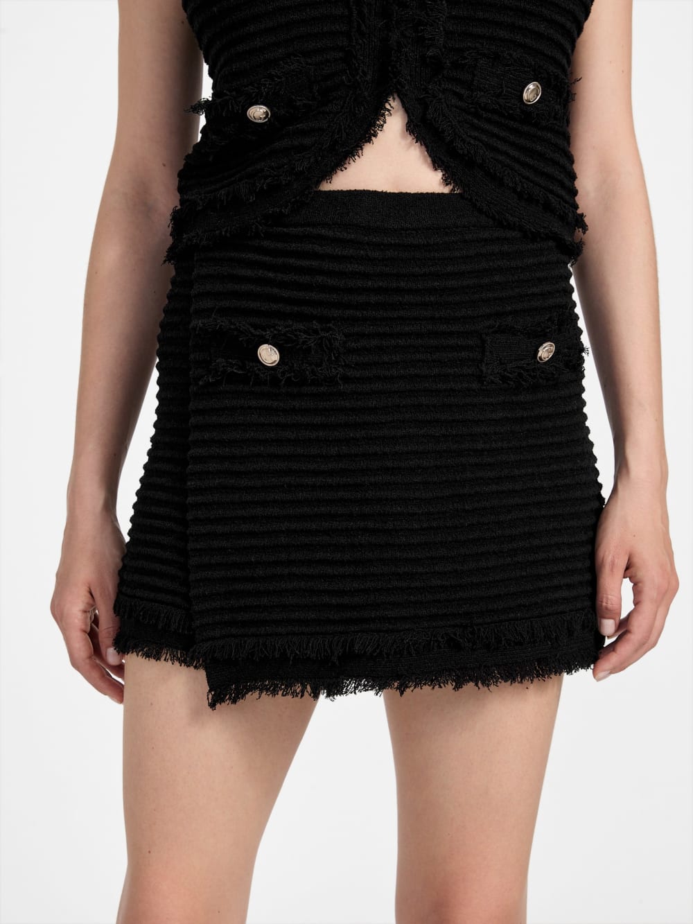 Eco Malina Ottoman Boucl  Skort - Guess
