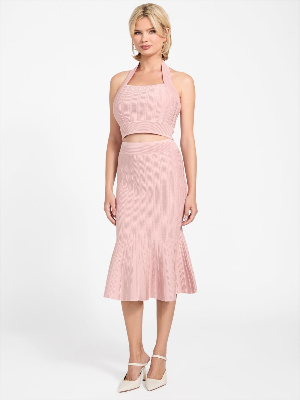 Sofie Fit-and-Flare Sweater Skirt - Guess
