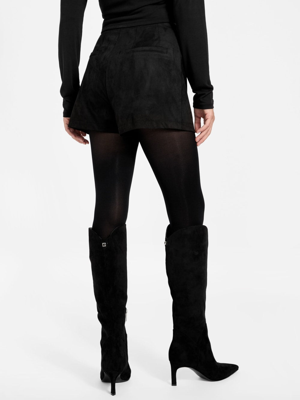 Erin Suede Shorts - Guess
