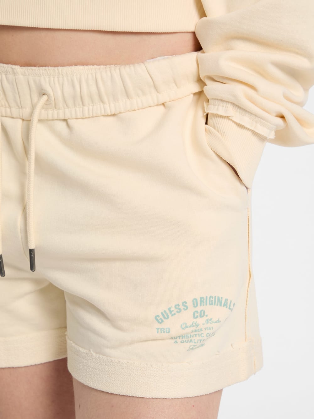 GUESS Originals Eco Distressed Shorts - Guess