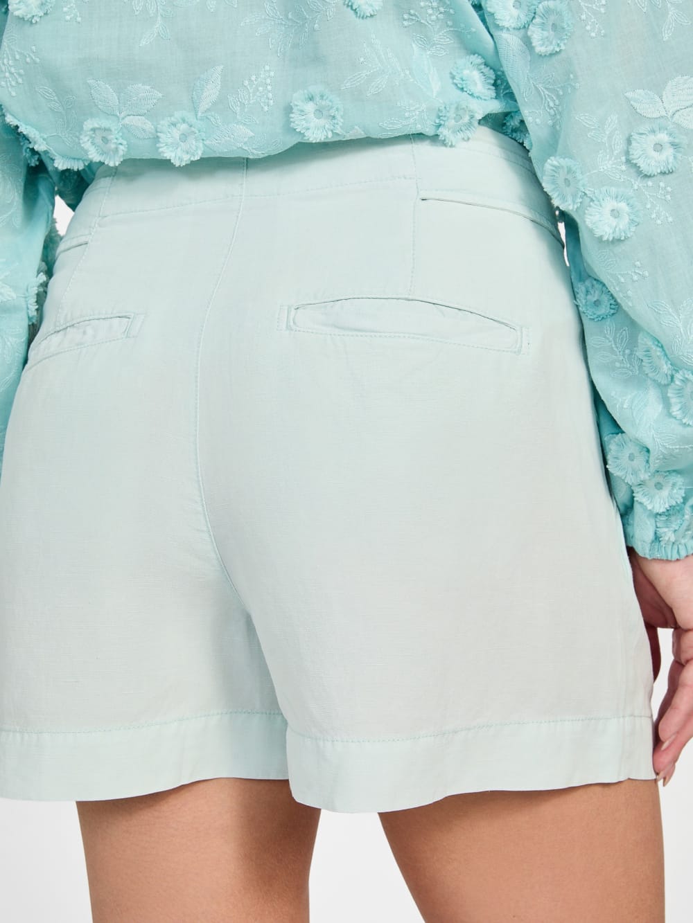Eco Shaye Linen Shorts - Guess