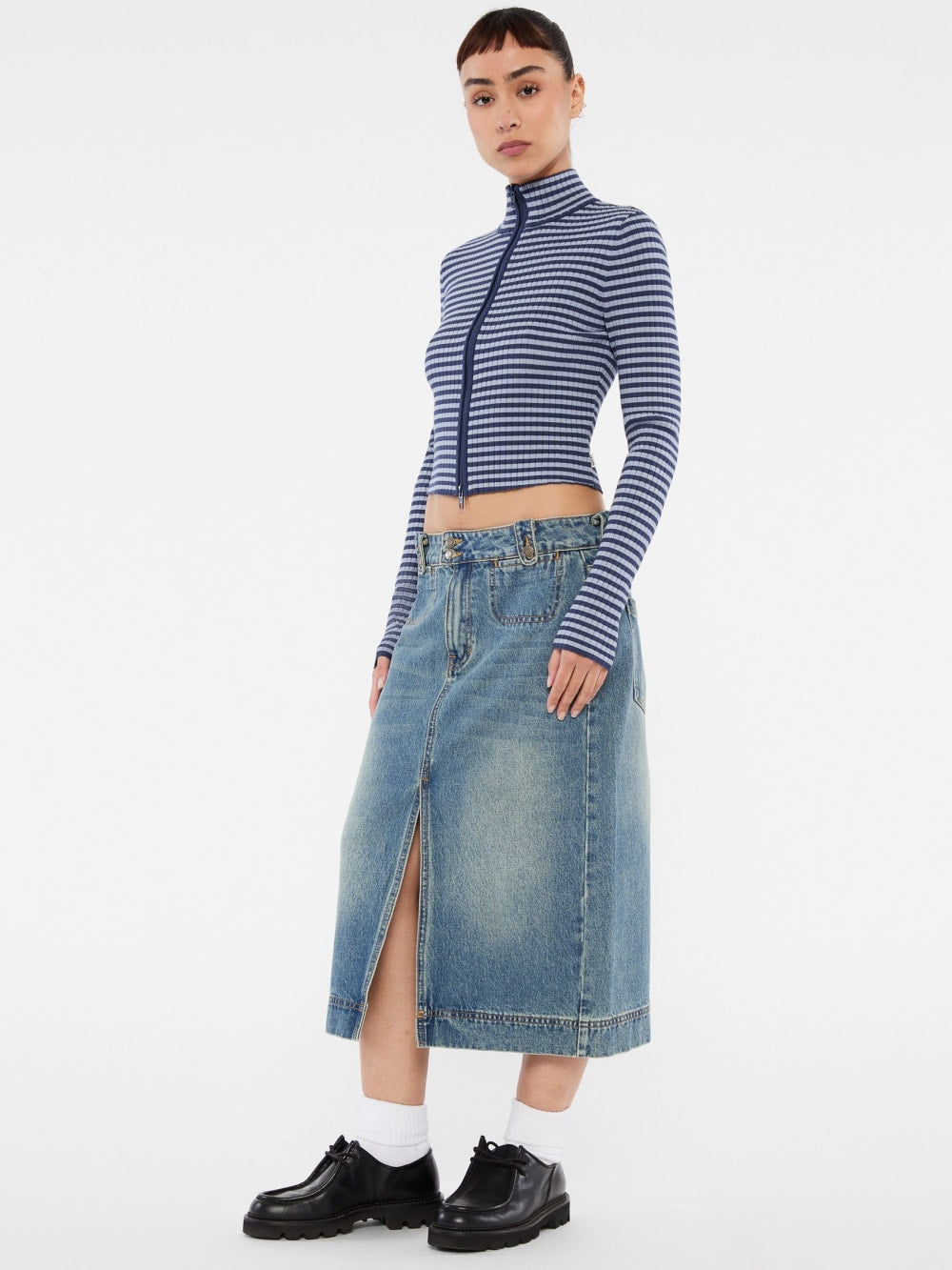 GUESS Originals Denim Midi Skirt - Guess