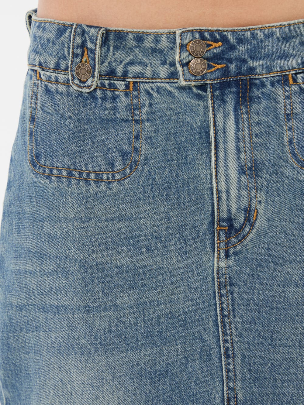 GUESS Originals Denim Midi Skirt - Guess