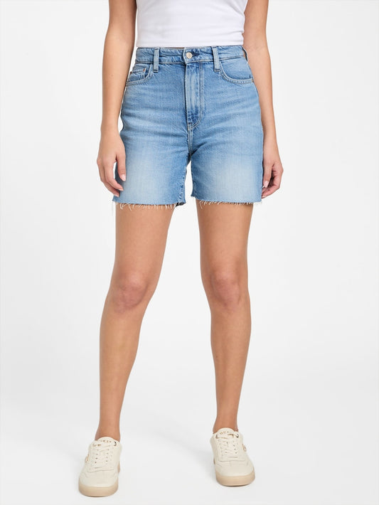 Eco 80s Pedal Denim Shorts - Guess