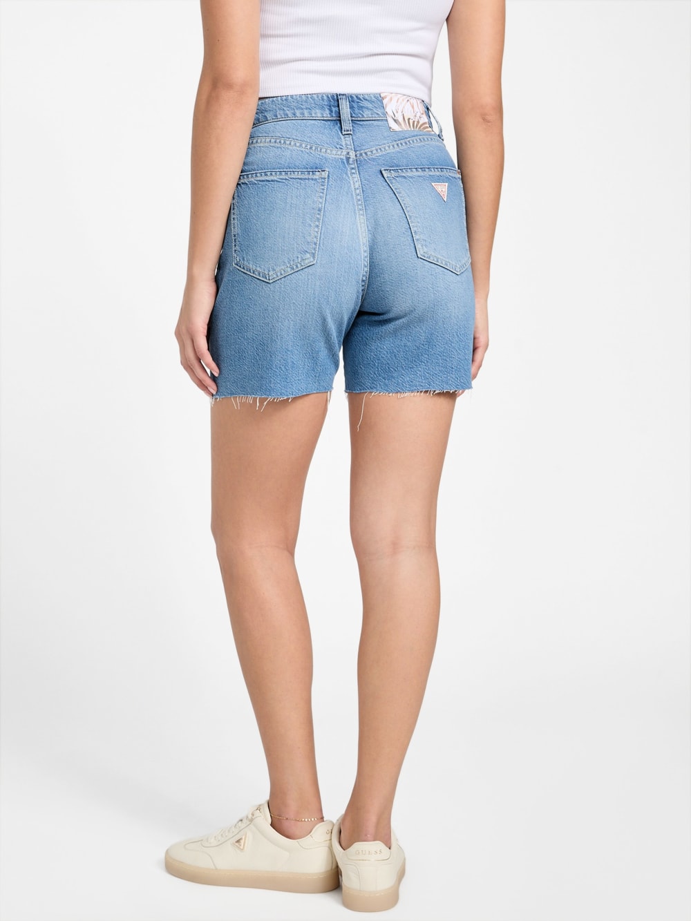 Eco 80s Pedal Denim Shorts - Guess
