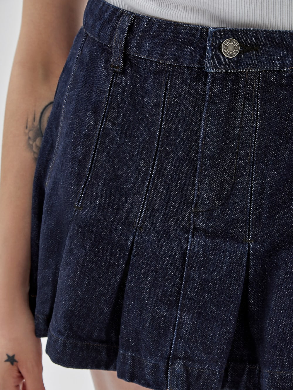 GUESS Originals Denim Tennis Skirt - Guess