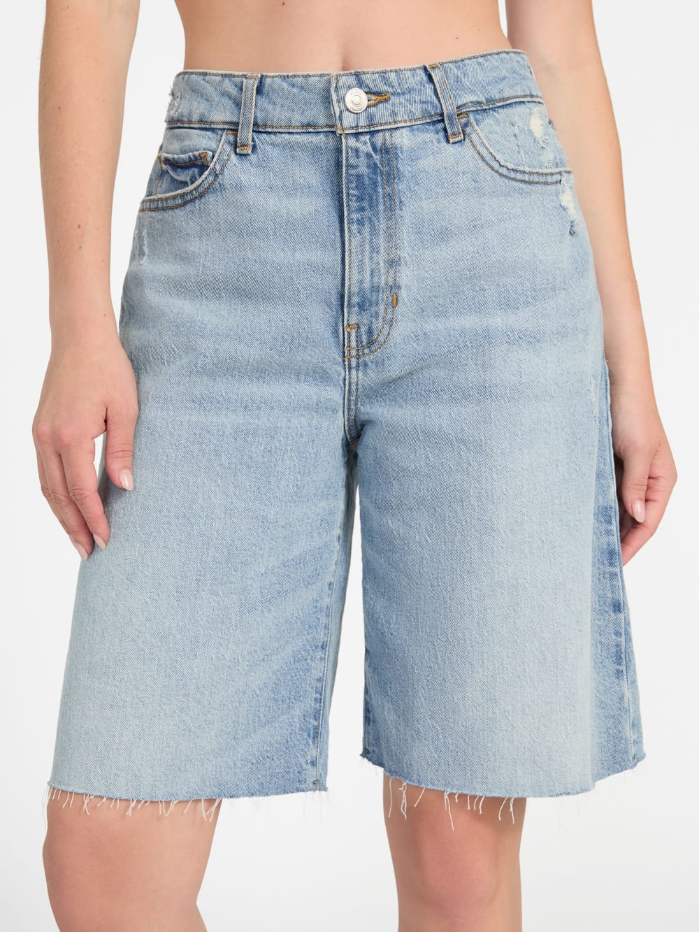 Eco Kai Wide-Leg Shorts - Guess