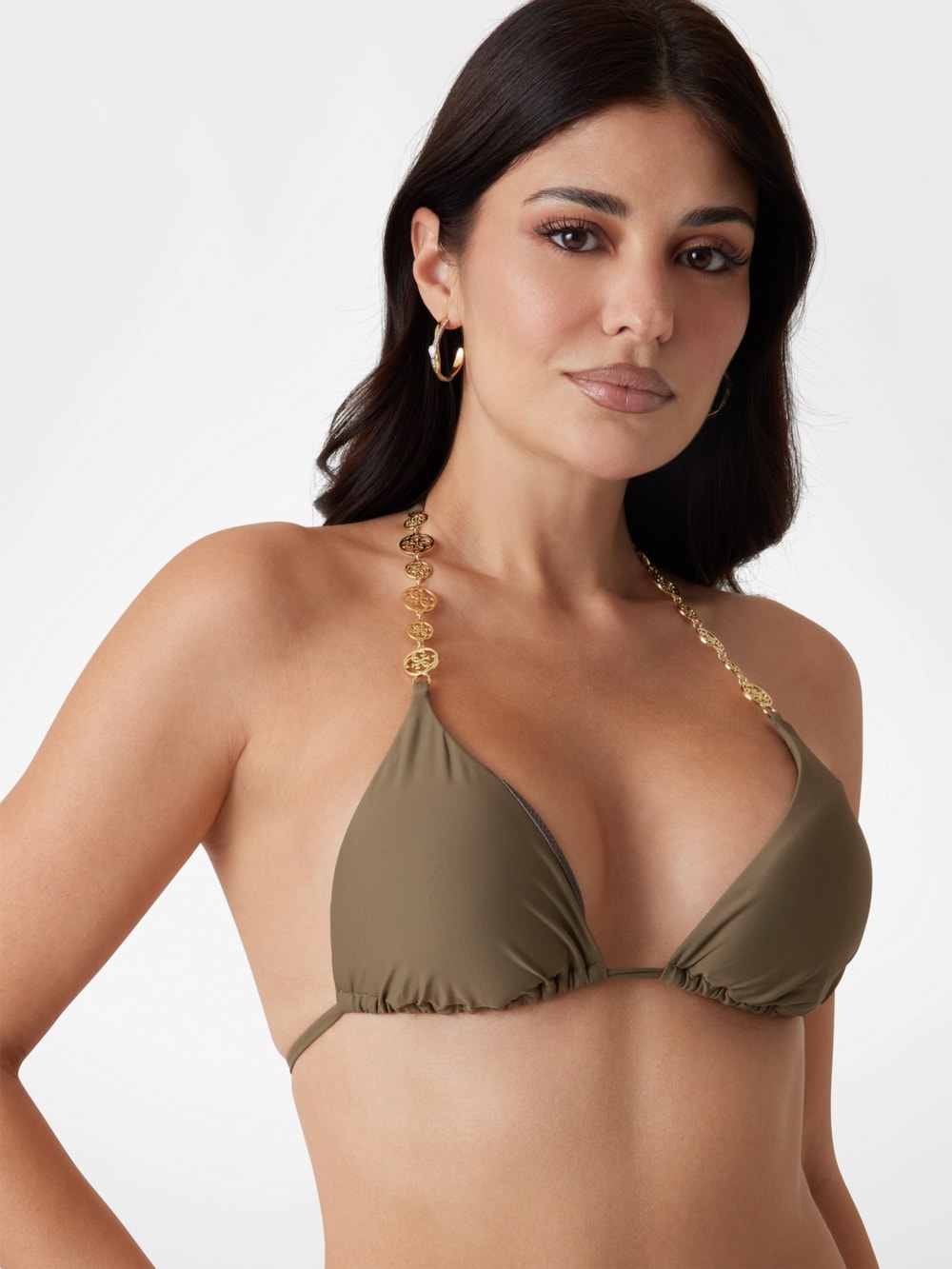 Eco Padded Triangle Bikini Top - Guess