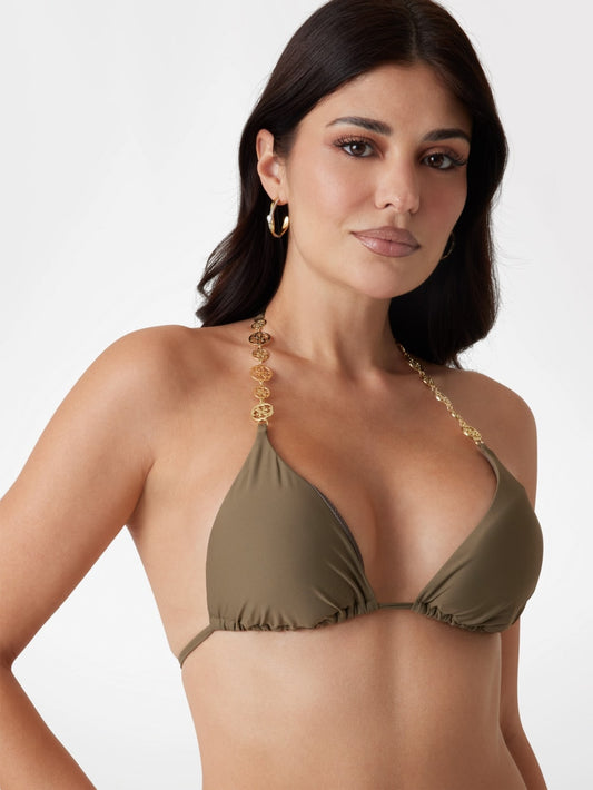 Eco Padded Triangle Bikini Top - Guess