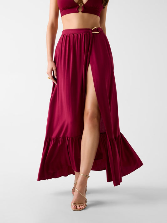 Wrap-up maxi skirt - Guess