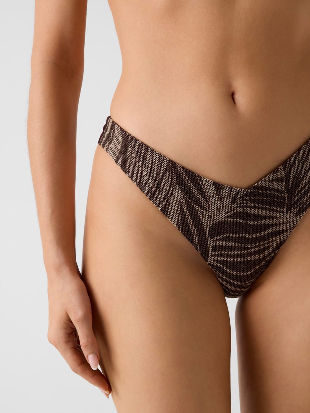 Animal print Brazilian bikini bottoms - Guess